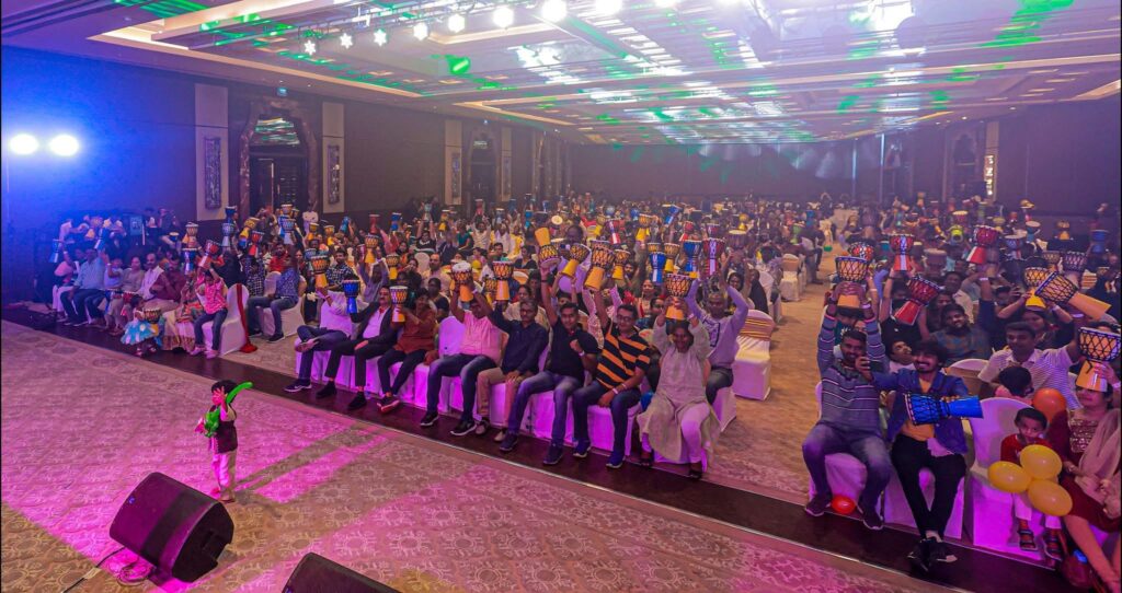 Drum circle activity for events in india & saudi arabia