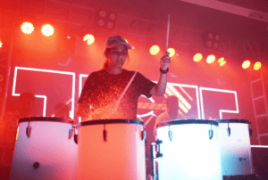 LED Liquid Drumming for Wedding event in India