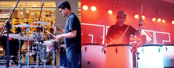 LED Liquid Drumming and Percussion Acts for wedding DJ parties in India with live drummers, colorful lights, and musical energy
